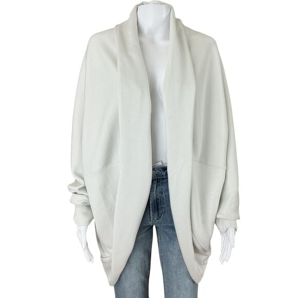 SPANX AirEssentials Cocoon Cardigan in White Cloud Size M/L NEW Athleisure Yoga - Picture 5 of 11